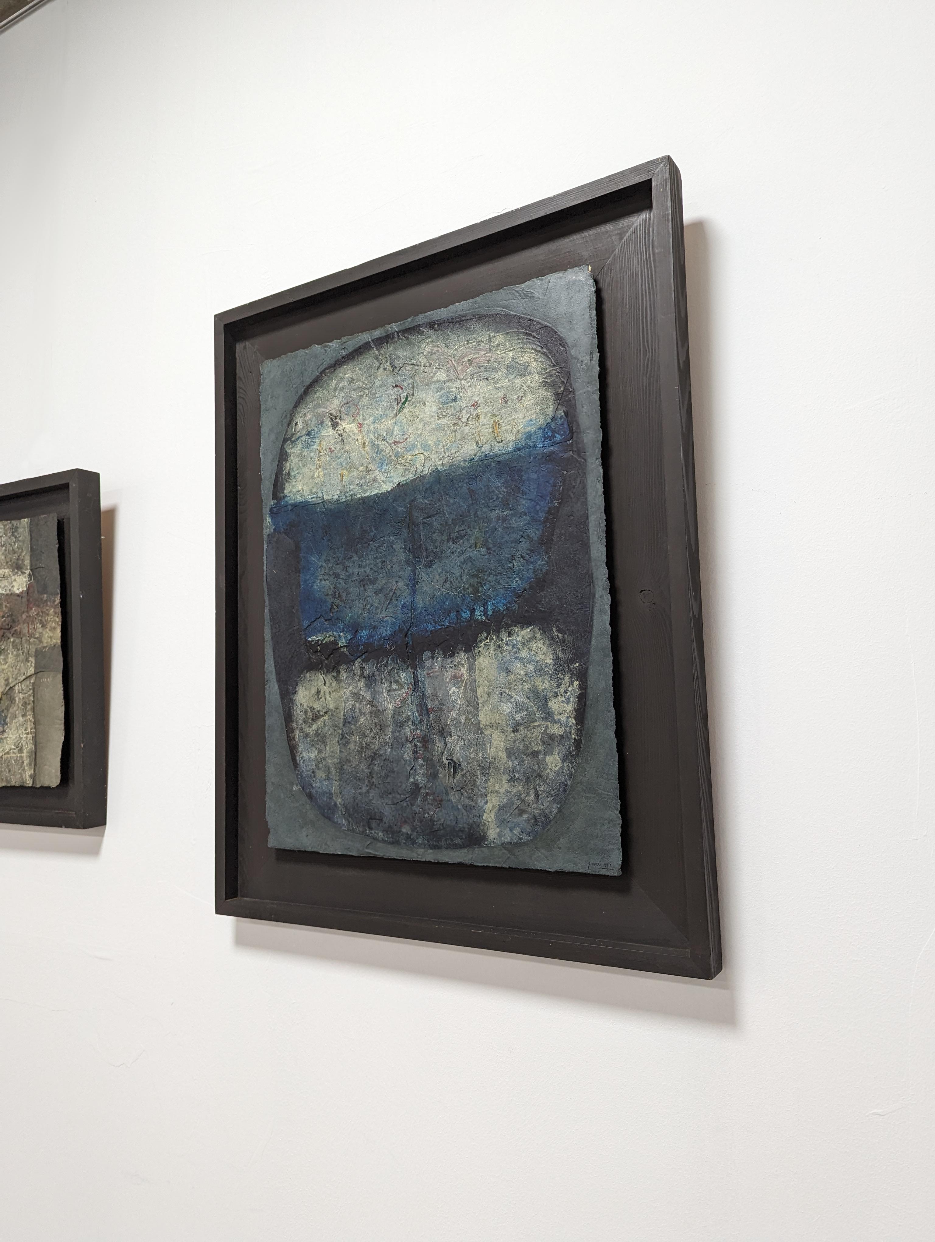 Hand-Crafted Triptych by Antonio Jiménez in Mixed Media, 1980s For Sale
