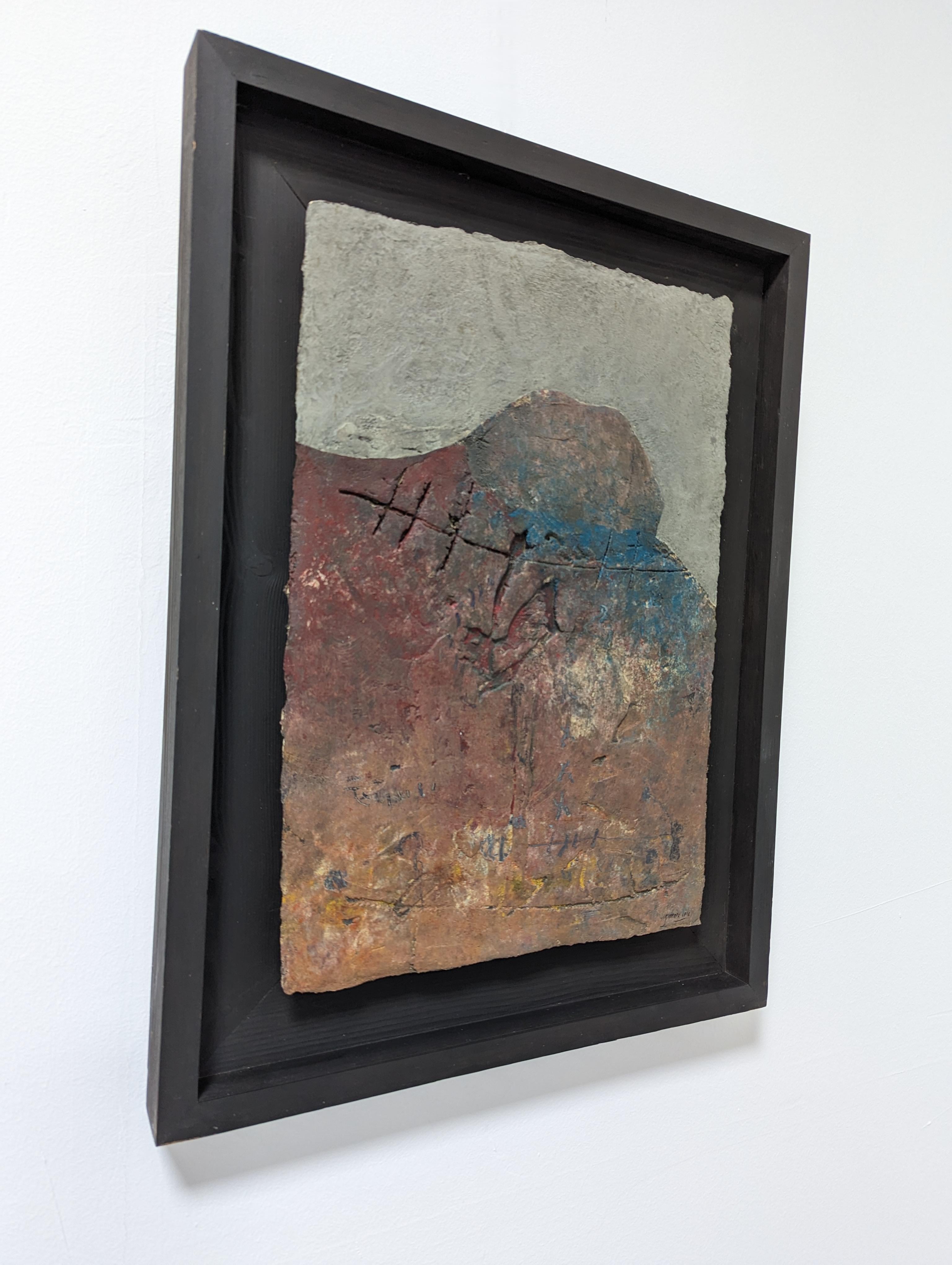 Triptychon von Antonio Jiménez in gemischten Medien, 1980er Jahre im Angebot 2