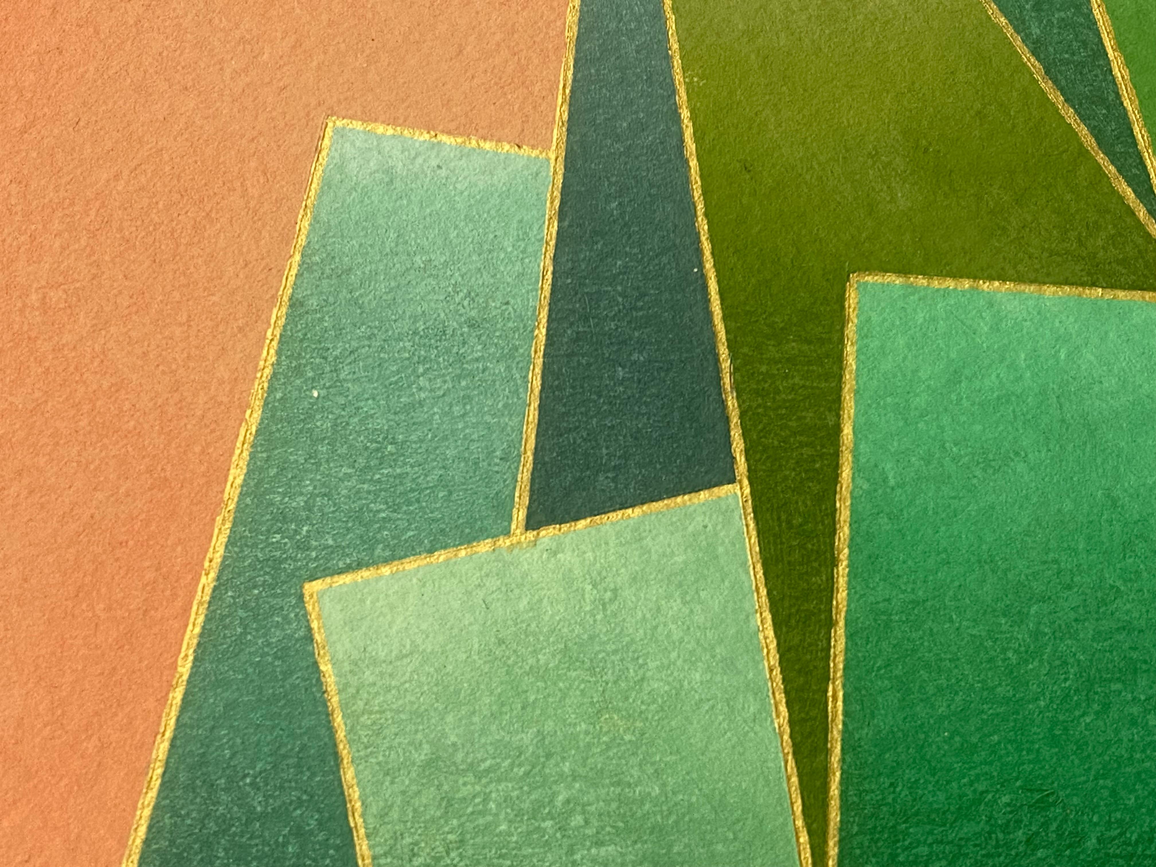 Triptychon der Op-Art-Gemälde von Richard Carter im Angebot 6