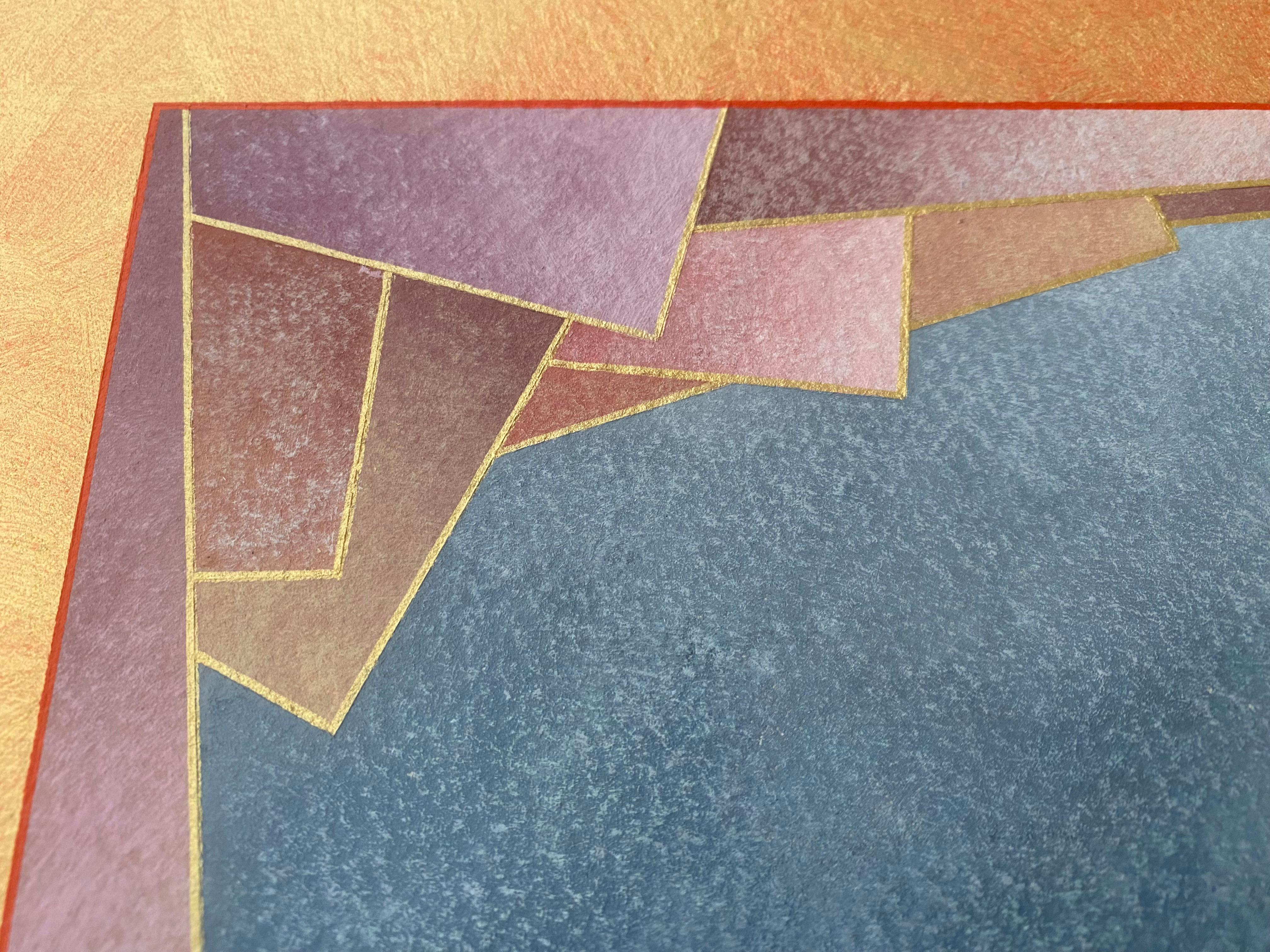 Triptychon der Op-Art-Gemälde von Richard Carter im Angebot 8