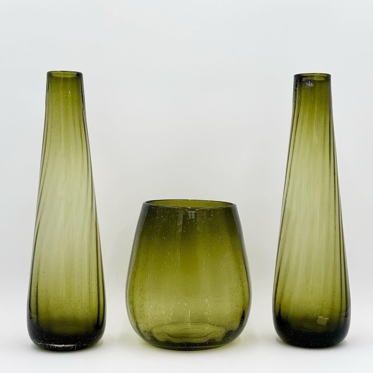 Nous vous présentons un trio de vases francesi meravigliosi produzione 