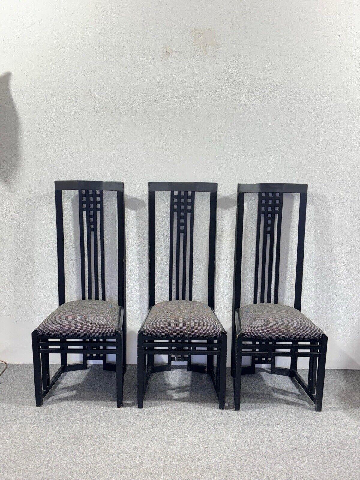Italian Tris Sedie Tronetto in Legno 1970’s Design Modernariato in vendita