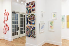 "Forward III" - Contemporary Abstract Fiber Art - Tufting - Hicks