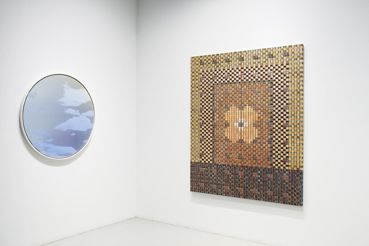 Meditativo, Geometrico, Pittura verticale, Arte astratta contemporanea in vendita 1