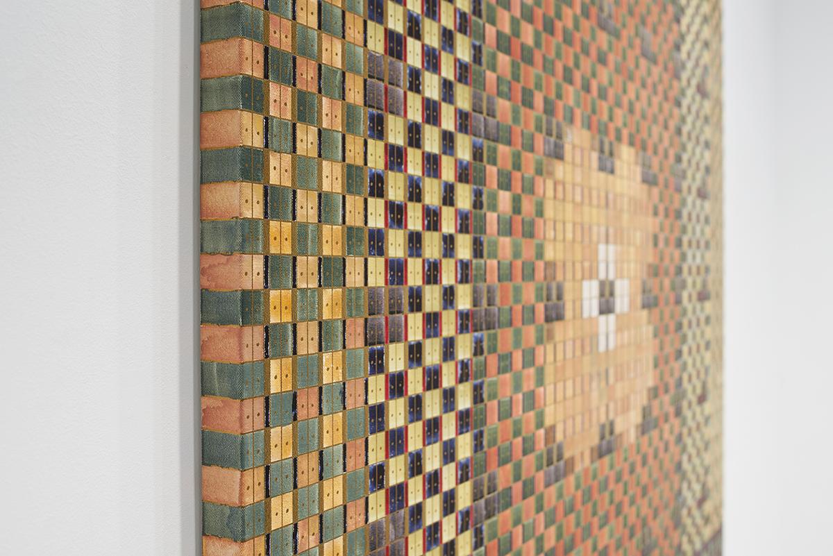 Meditativo, Geometrico, Pittura verticale, Arte astratta contemporanea in vendita 2