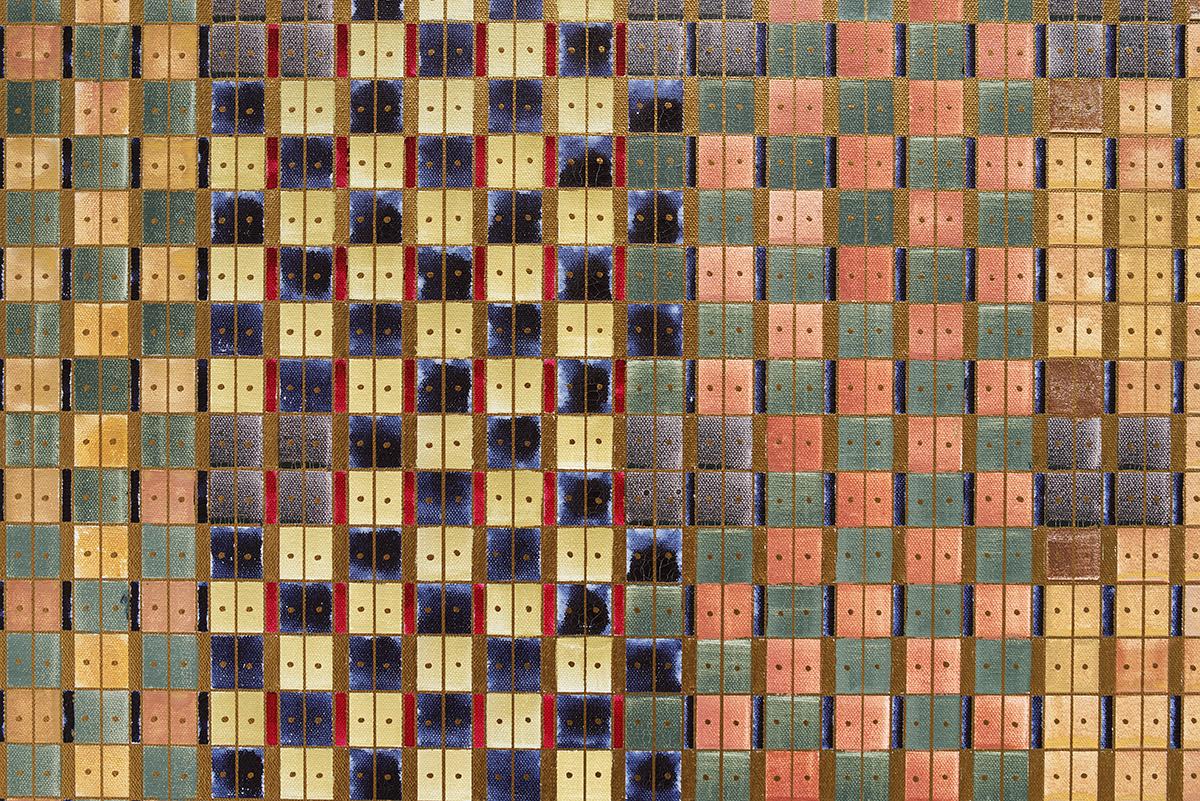 Meditativo, Geometrico, Pittura verticale, Arte astratta contemporanea in vendita 3