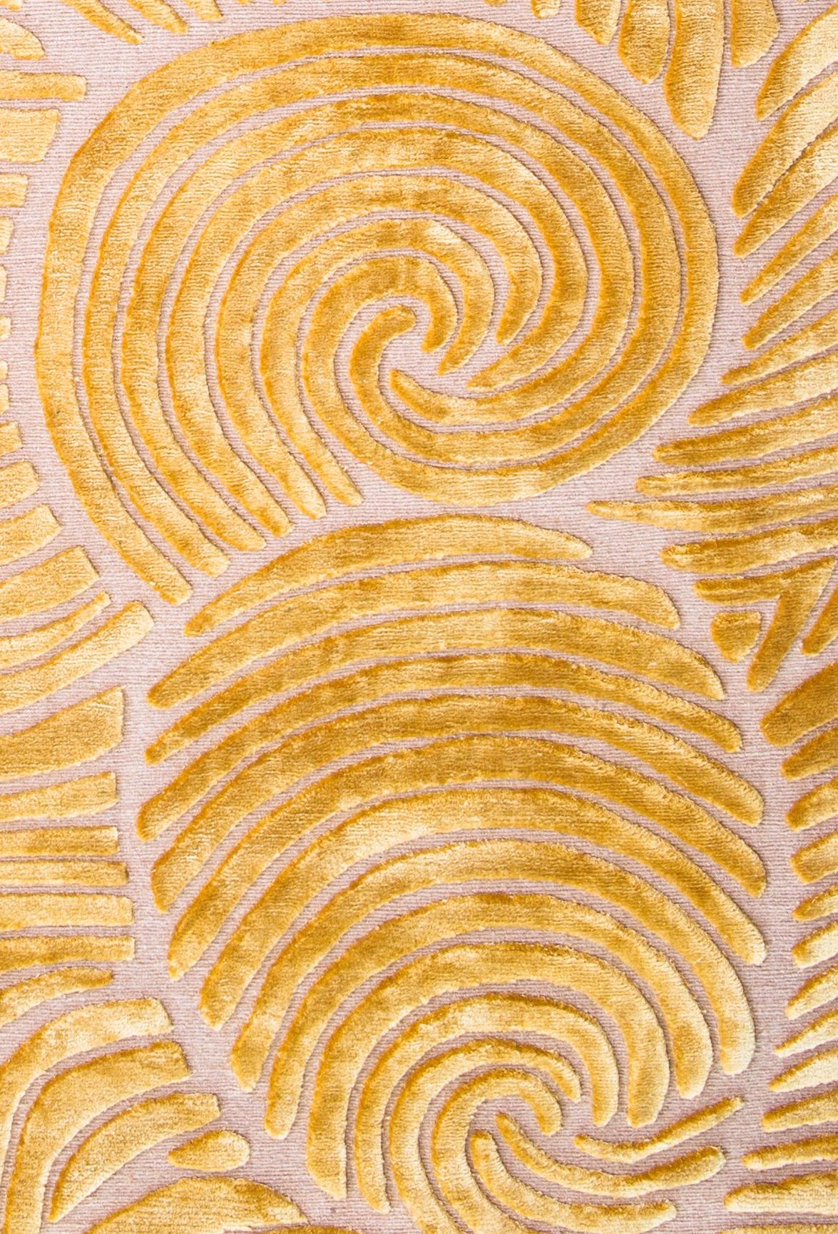 TRISKELE ~ Mode de sol noué à la main par le designer irlandais JEFF AIRD ~ Soie véritable Neuf - En vente à Dublin, IE