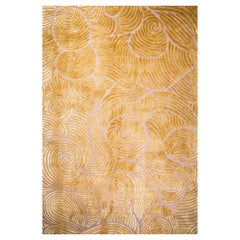TRISKELE ~ Hand Knotted Floor Fashion by Irish Designer JEFF AIRD ~ Real Silk