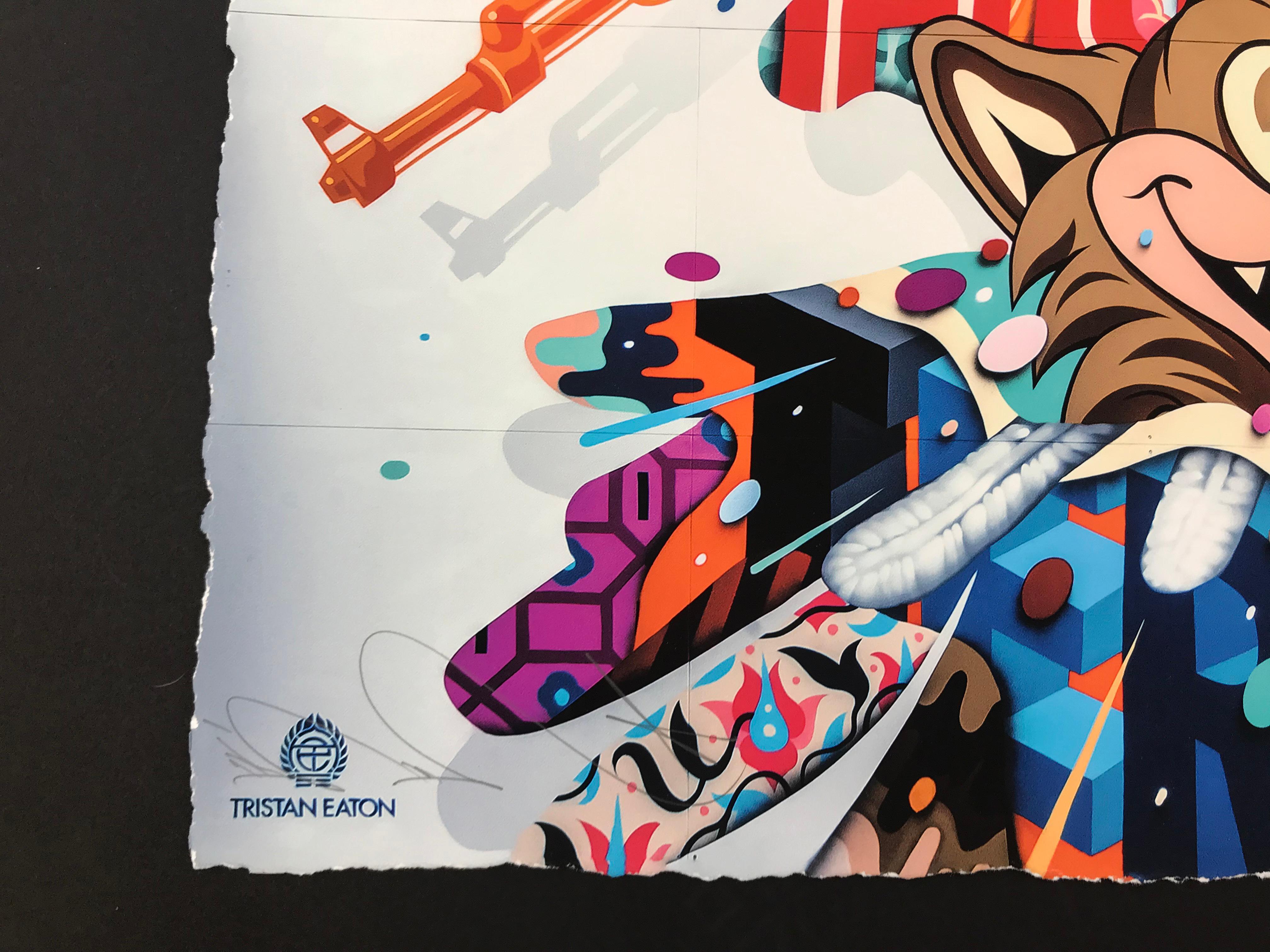 HUMAN TERROR - Print by Tristan Eaton