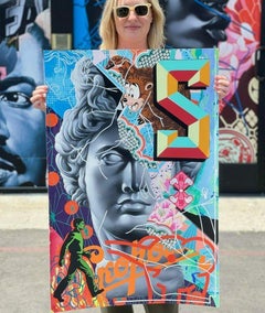 "Textura y fluidez" Impresión díptica firmada y numerada Conjunto de 2 impresiones