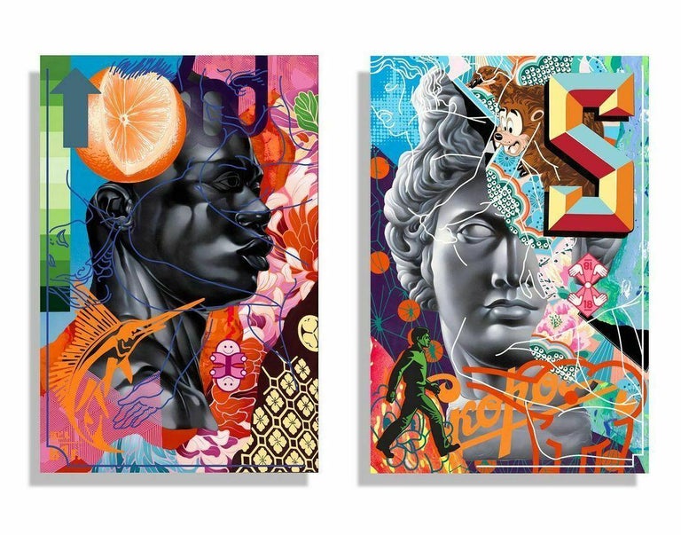 Tristan Eaton is a graffiti artist, street art muralist, illustrator, and toy designer.

 Tristan Eaton was born in Hollywood near Los Angeles, California and has painted elaborate street art murals in many neighborhoods across the country. Tristan