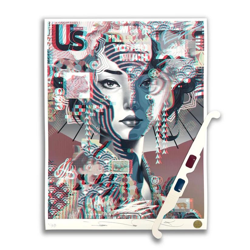 Tristan Eaton Akihabra Art Print