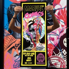 Tristan Eaton Storm Cornerbox Poster Signed