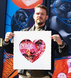 Tristan Eaton Thrilling Love Audrey Print Valentine's Day Print