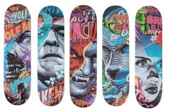 Tristan Eaton Universal Monsters 5 Deck Set in collaboration with  Universal 