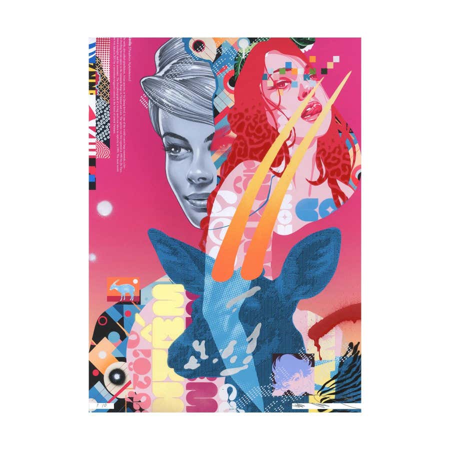 Tristan Eaton Wild Life Saola V1 Art Print