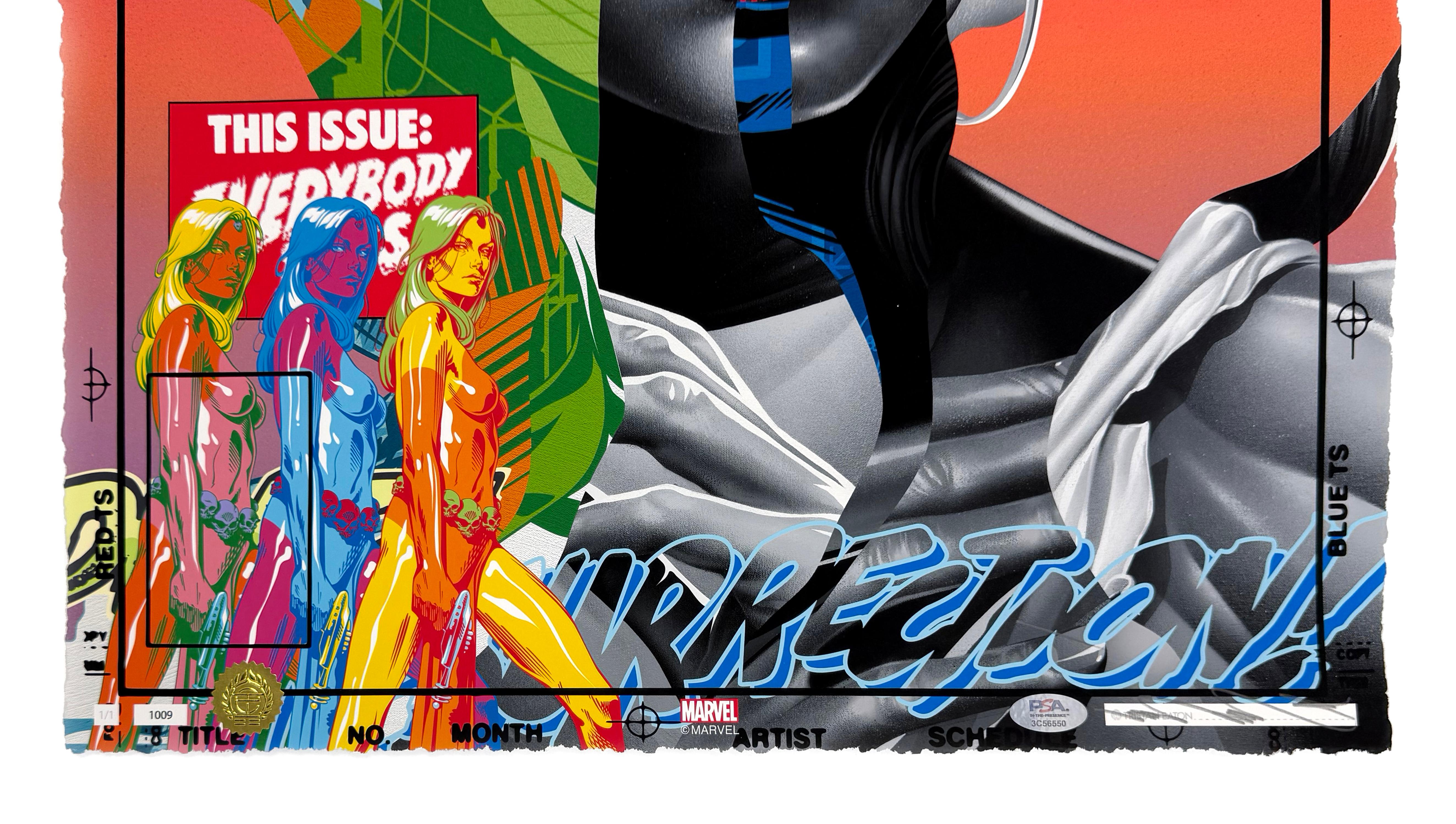 Women Of Marvel: The Portrait Collection #1009 (unique 1/1) - Print by Tristan Eaton