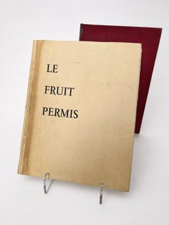 Tristan Tzara, “Le Fruit Permis,” with original stencils by Sonia Delaunay