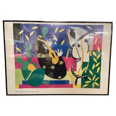"Tristesse Du Roi" Print Attributed to Henri Matisse, 1952