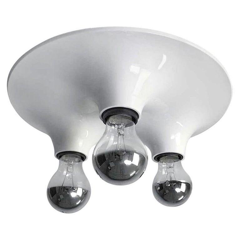 Triteti Ceiling or Wall Flush Fixture, Artemide, Vico Magistretti, Italy, 1969 For Sale 3