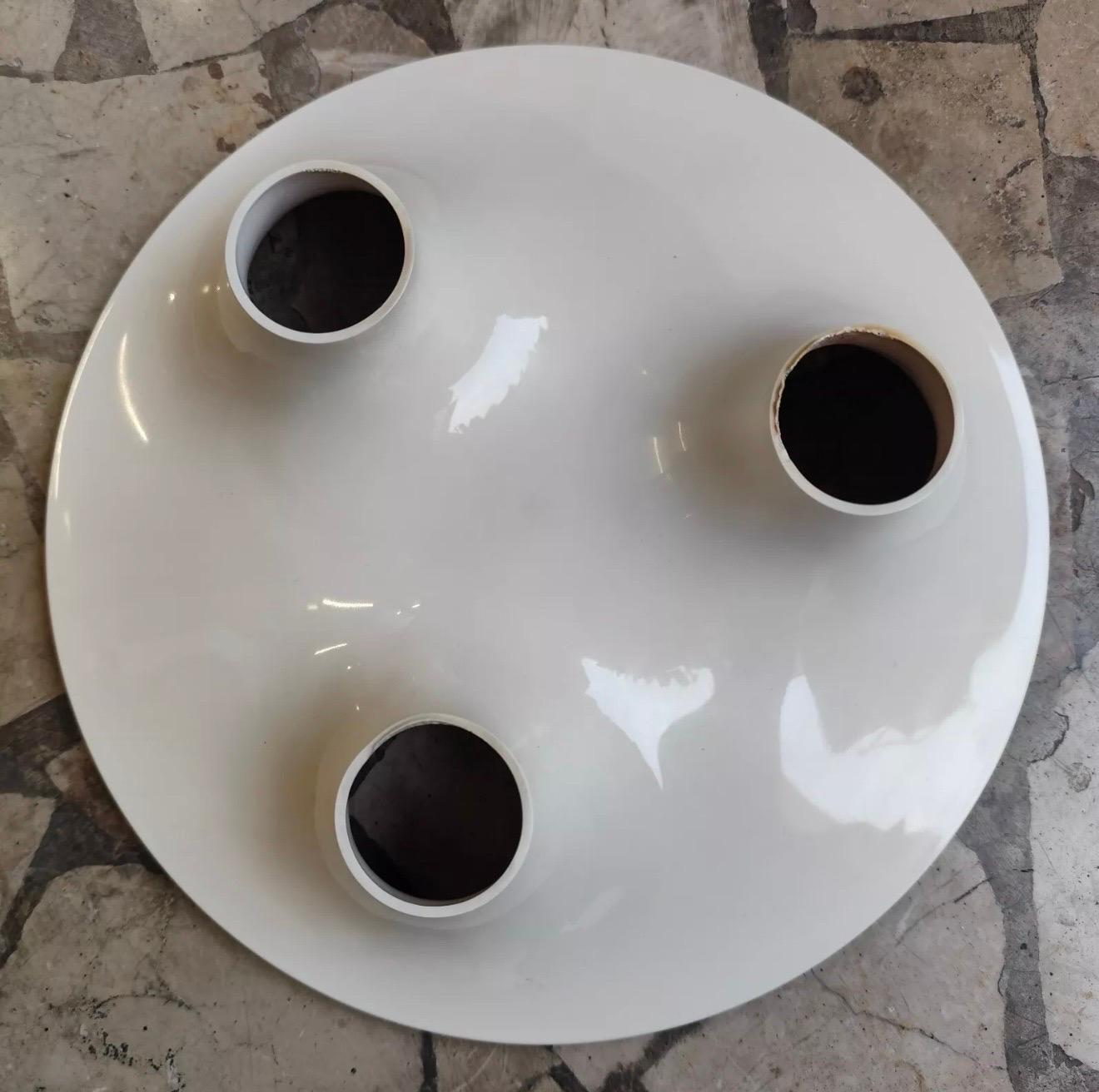 20th Century Triteti Ceiling or Wall Flush Fixture, Artemide, Vico Magistretti, Italy, 1969 For Sale