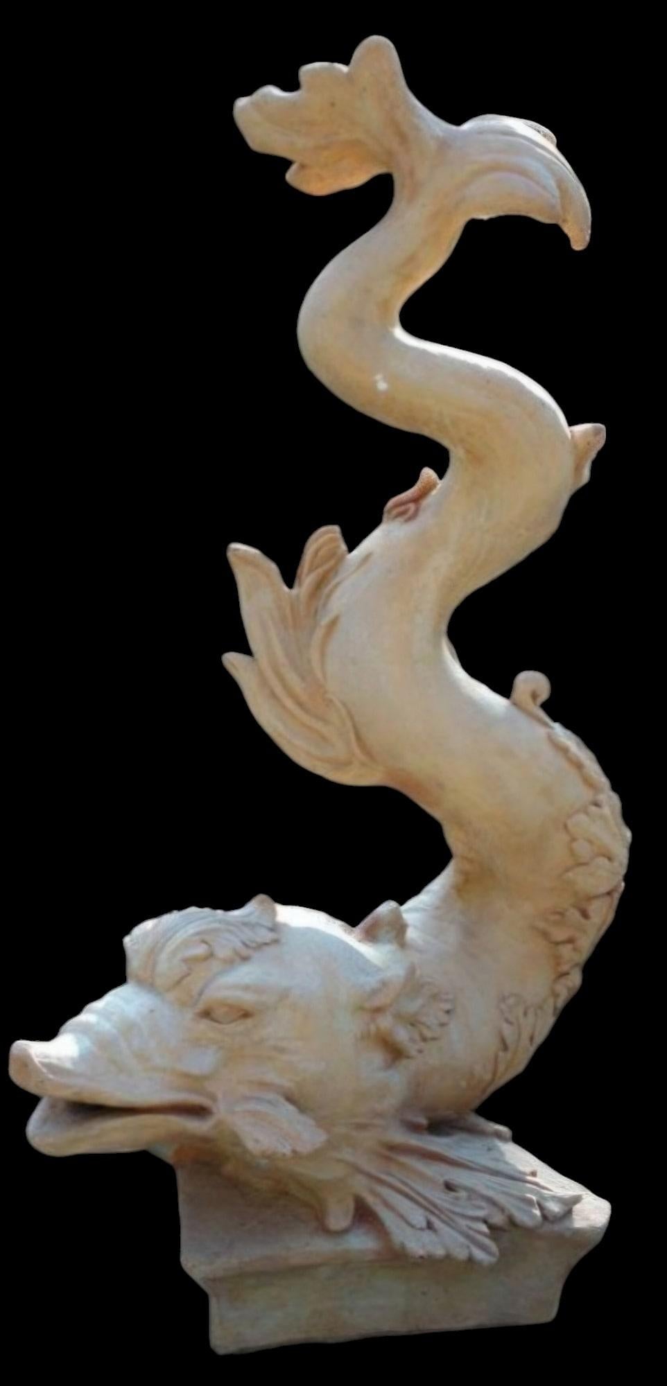 Triton in terracotta in vendita 2