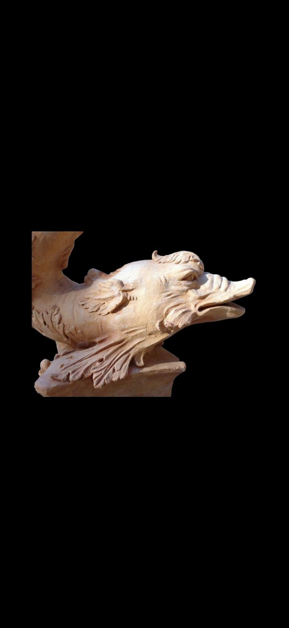 Triton in terracotta in vendita 3
