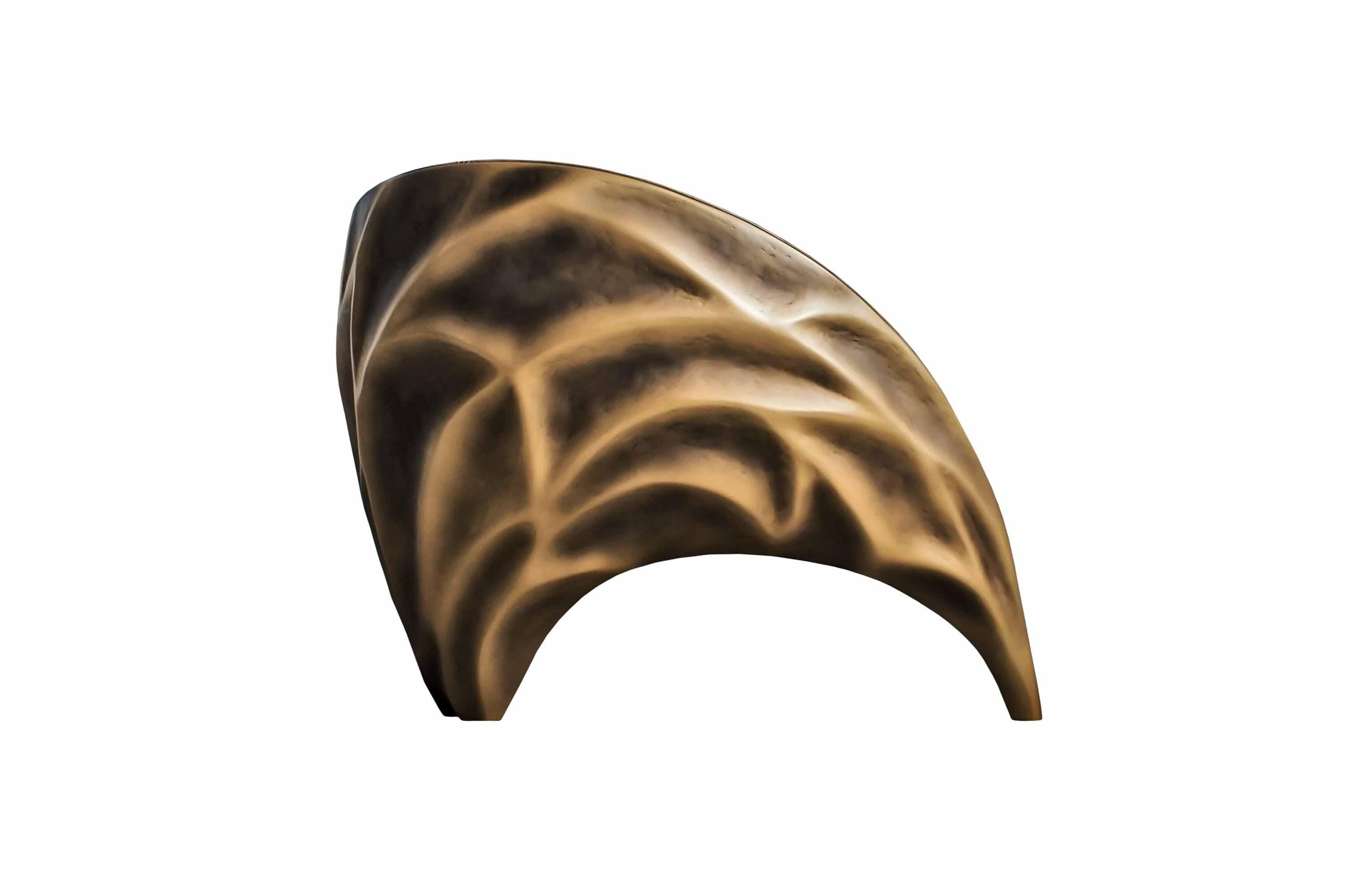 Hand-Crafted Triton Sculptural Armchair For Sale
