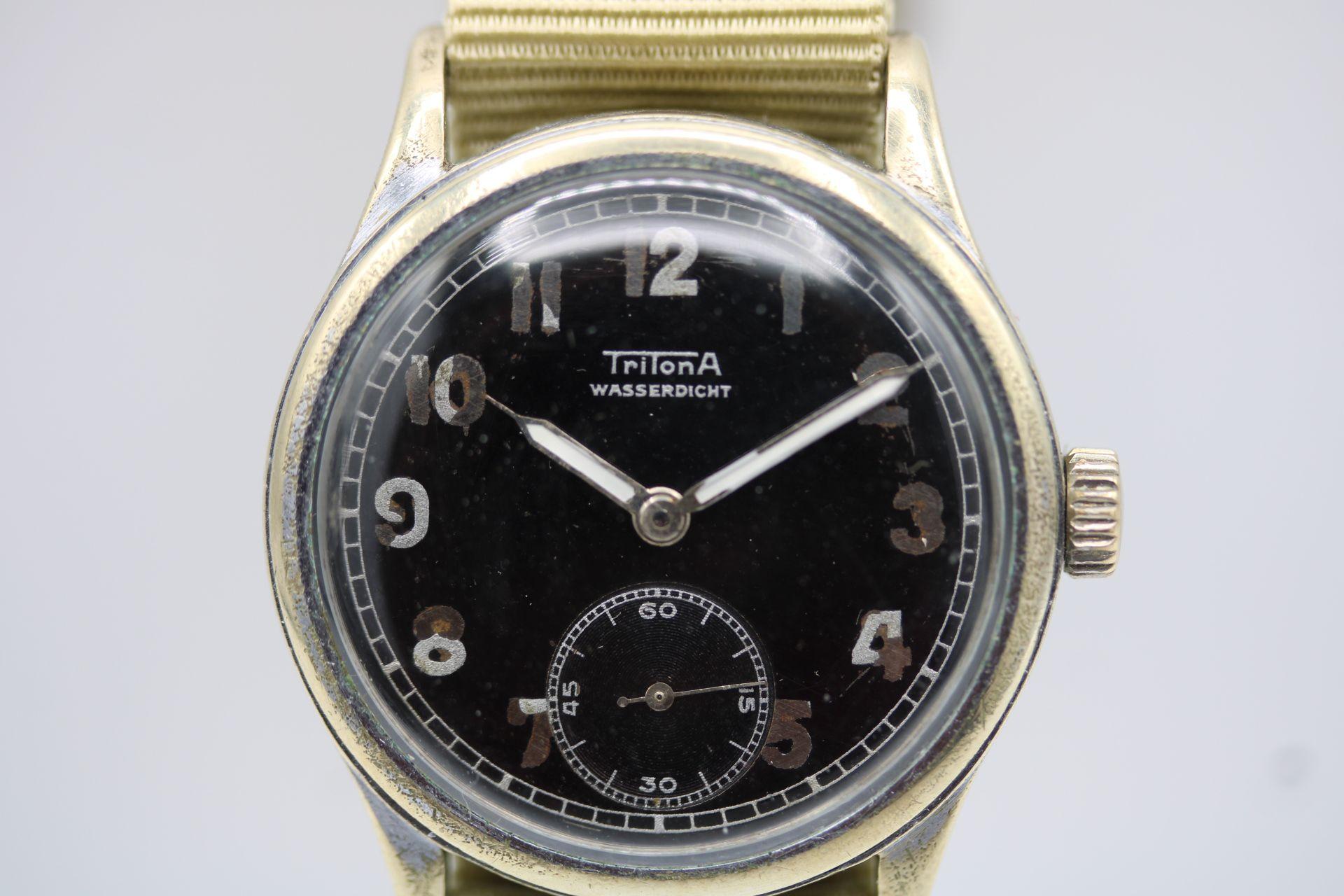 Tritona Cal AS 1130 German Military In Good Condition For Sale In London, GB