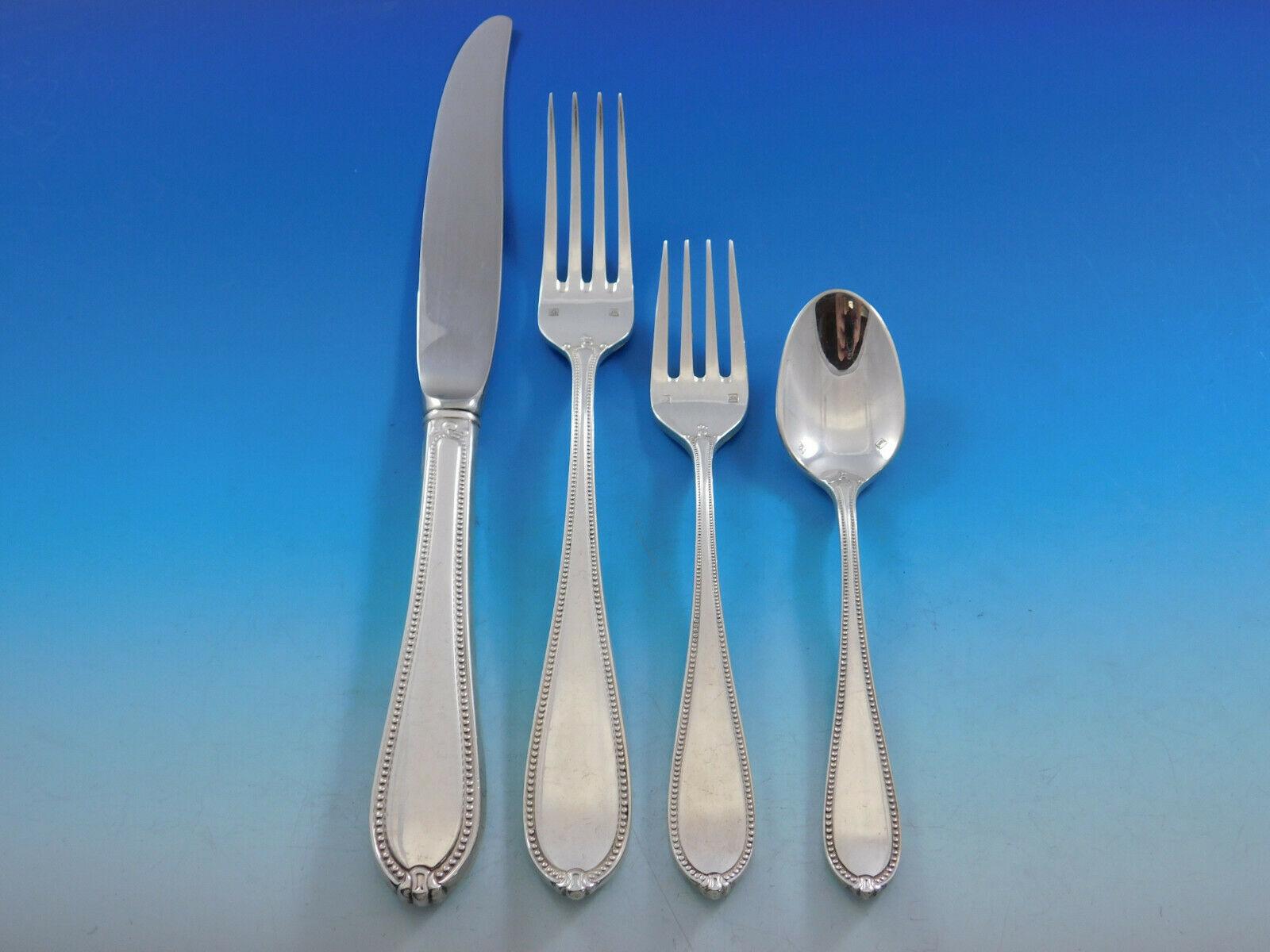Set di posate in argento Sterling Triumph by Tuttle per 12 persone Servizio di 61 pezzi per la cena In condizioni ottime in vendita a Big Bend, WI