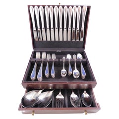 Triumph by Tuttle Sterling Silver Flatware Set for 12 Service 65 Pieces Dinner