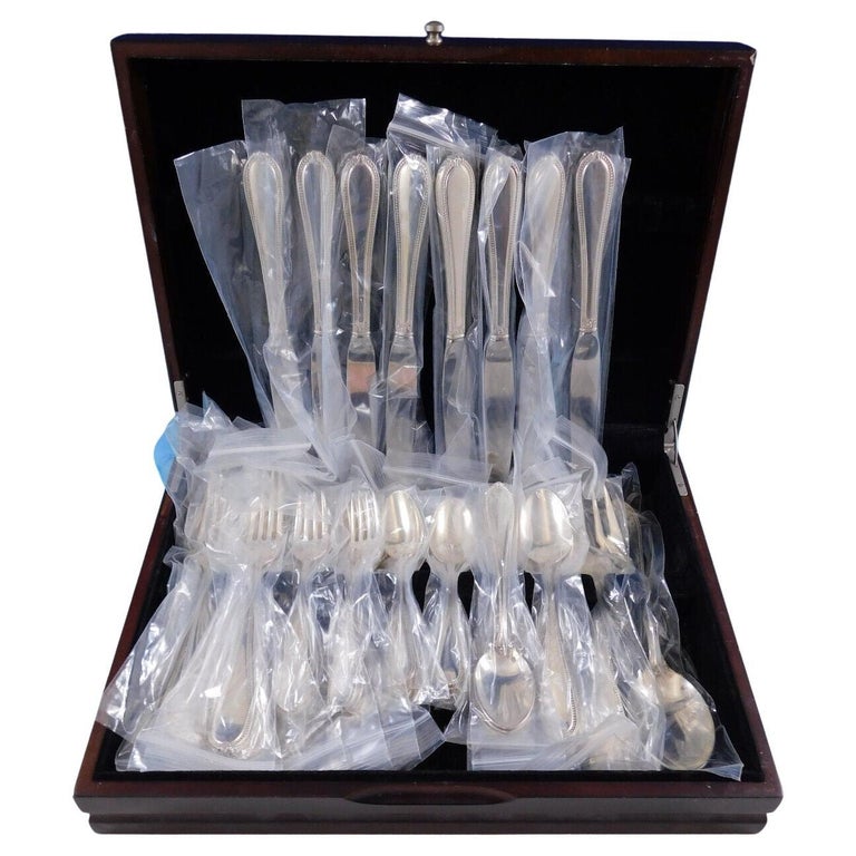 Triumph by Tuttle Sterling Silver Flatware Set for 8 Service 42 Pc