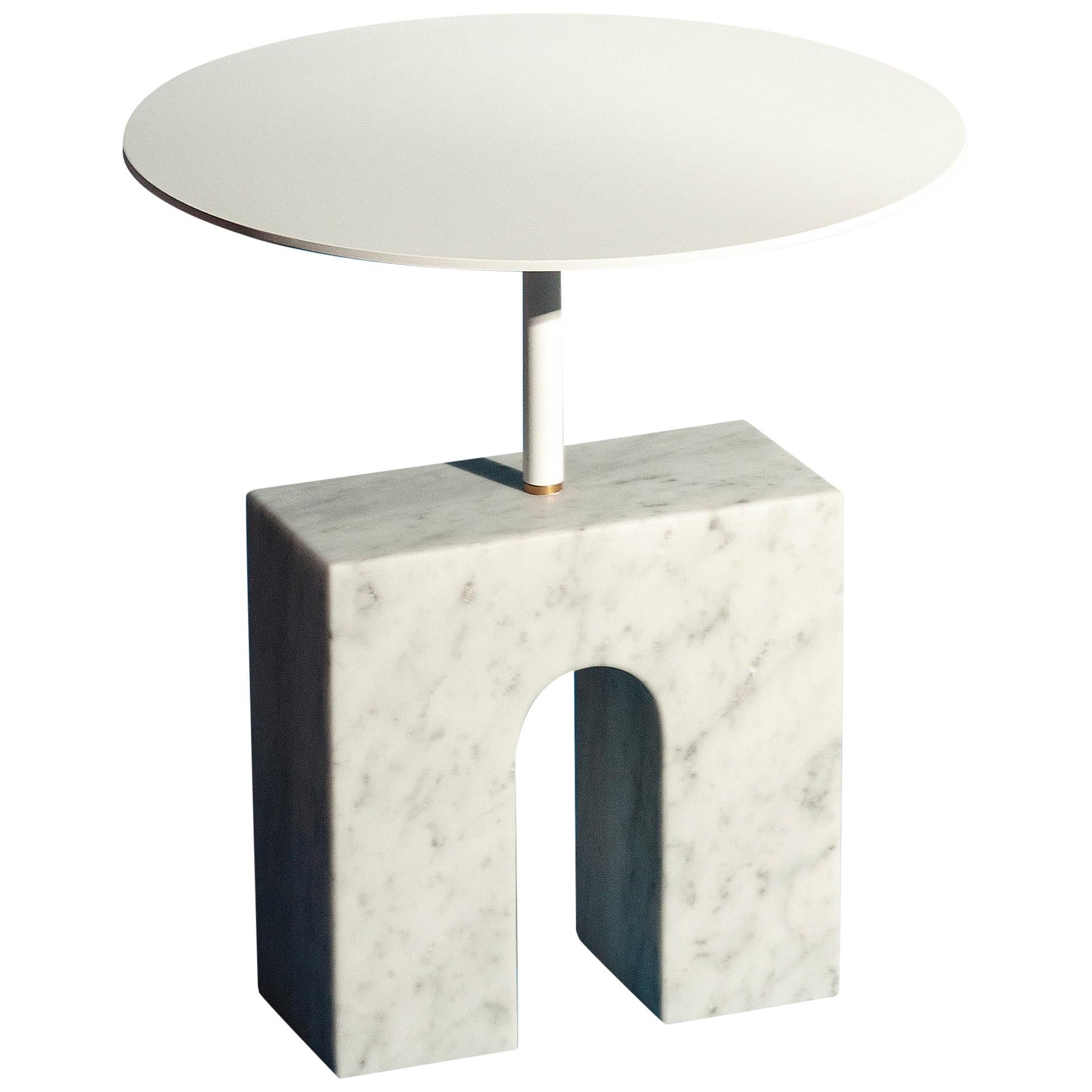 Triumph Marble Side Table by Joseph Vila Capdevila For Sale