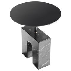 Triumph Marquina Marble Side Table by Joseph Vila Capdevila