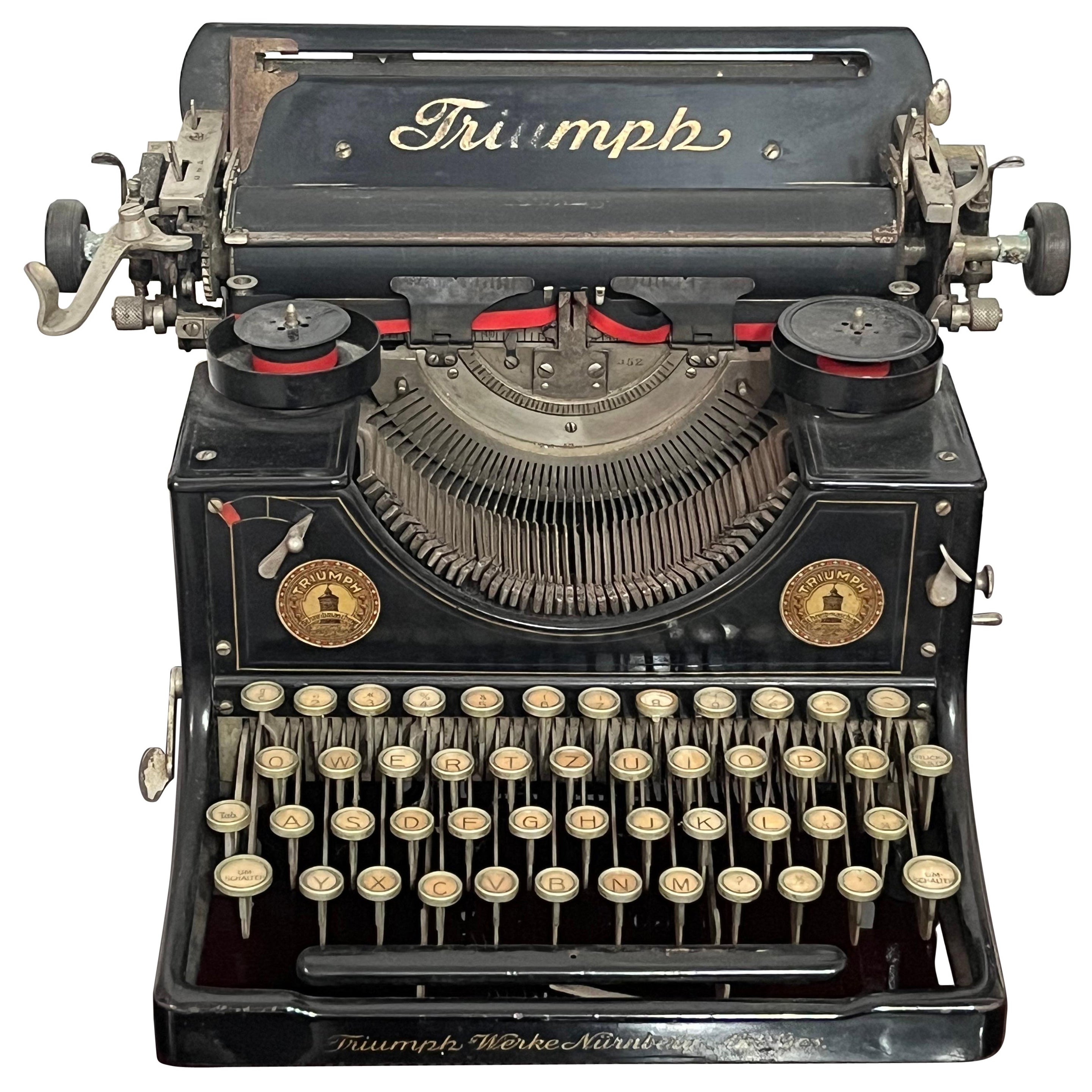 Triumph Typewriter, Germany, 1930