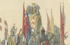 Triumphal Carriage of the Swiss Confederation: A Historic Festival in 1855