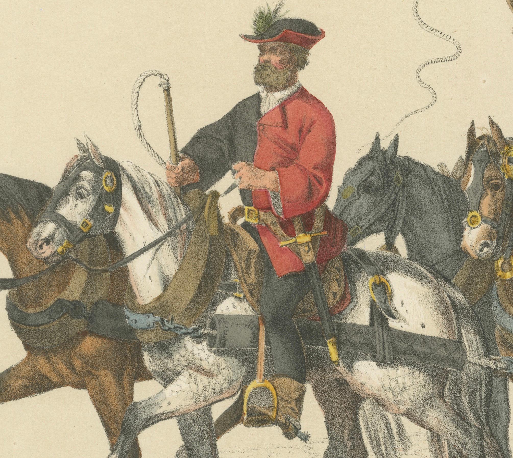 Paper Triumphal Carriage of the Swiss Confederation: A Historic Festival in 1855 For Sale