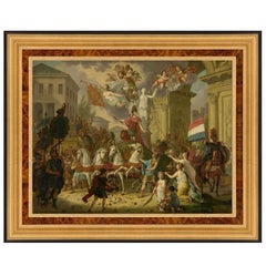 Triumphal Prince of Orange, after Oil Painting by Cornelis van Cuylenburgh