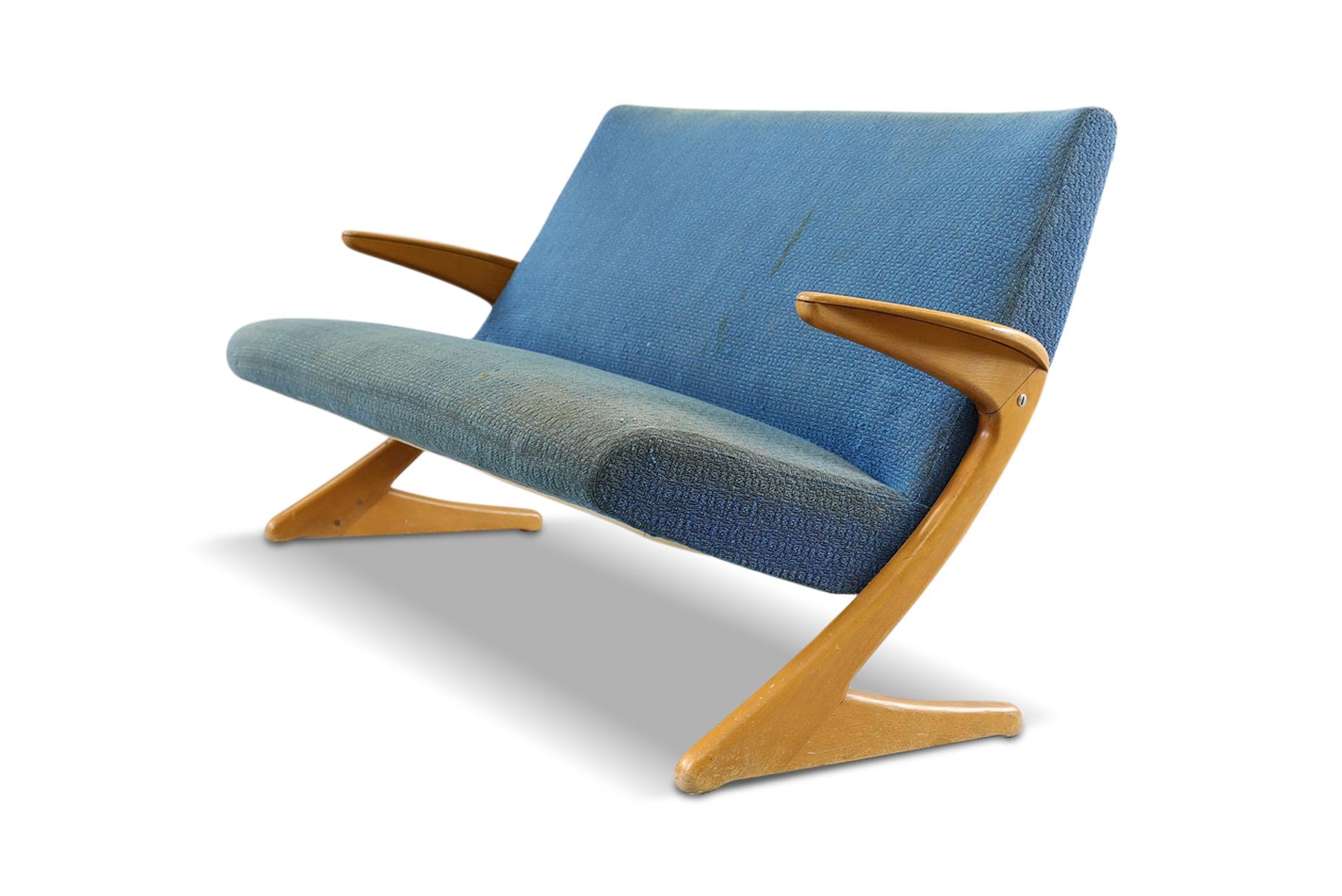 Mid-Century Modern Triva Model Z Loveseat by Bengt Ruda For Sale