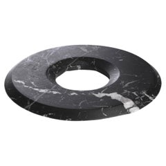Trivet in Black Marquinia Marble by Ivan Colominas, Italy in Stock