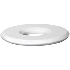 Trivet in White Michelangelo Marble by Ivan Colominas, Italy in Stock