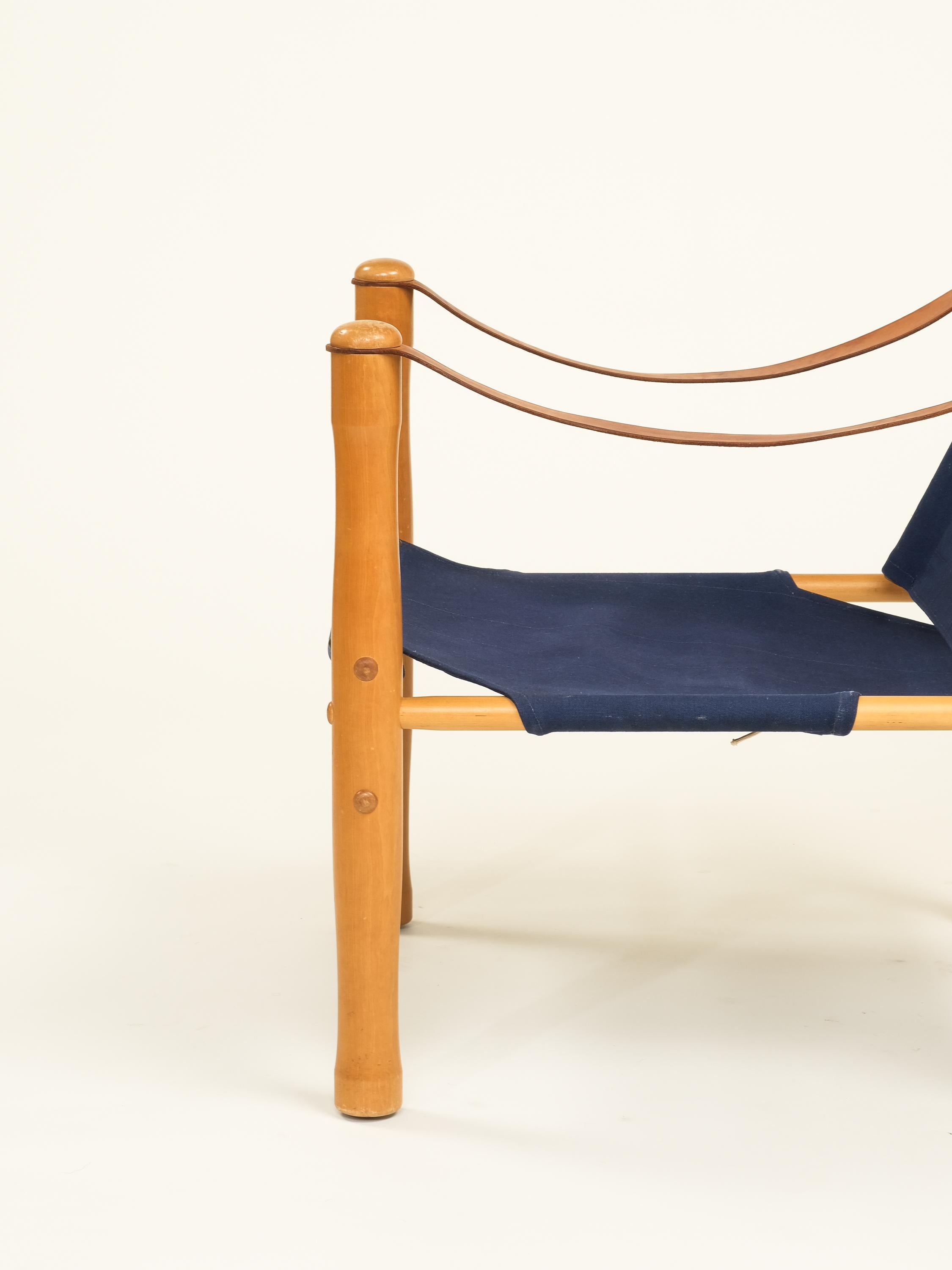 Sillón Safari 'Trivia' de Elias Svedberg para Nordiska Kompaniet, años 50 en venta 3