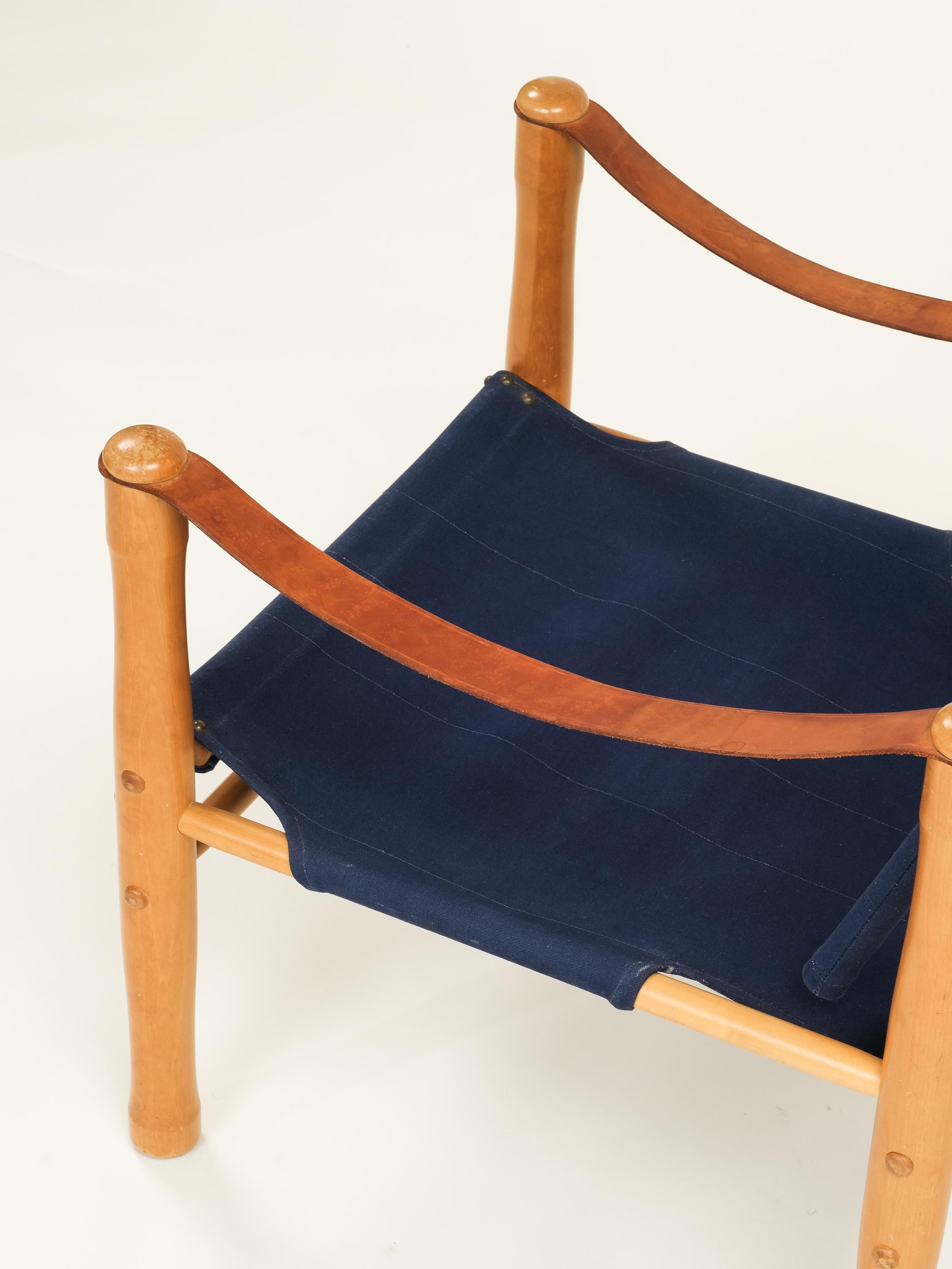 Sillón Safari 'Trivia' de Elias Svedberg para Nordiska Kompaniet, años 50 en venta 5