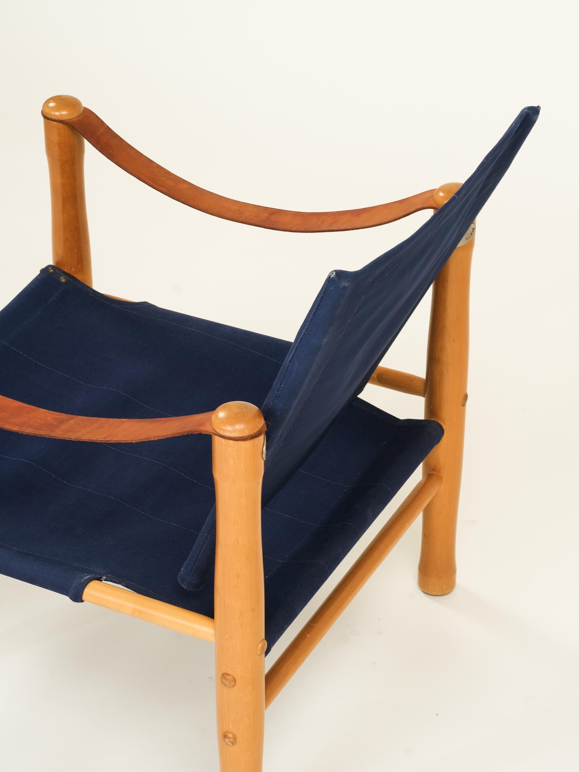 Sillón Safari 'Trivia' de Elias Svedberg para Nordiska Kompaniet, años 50 en venta 6
