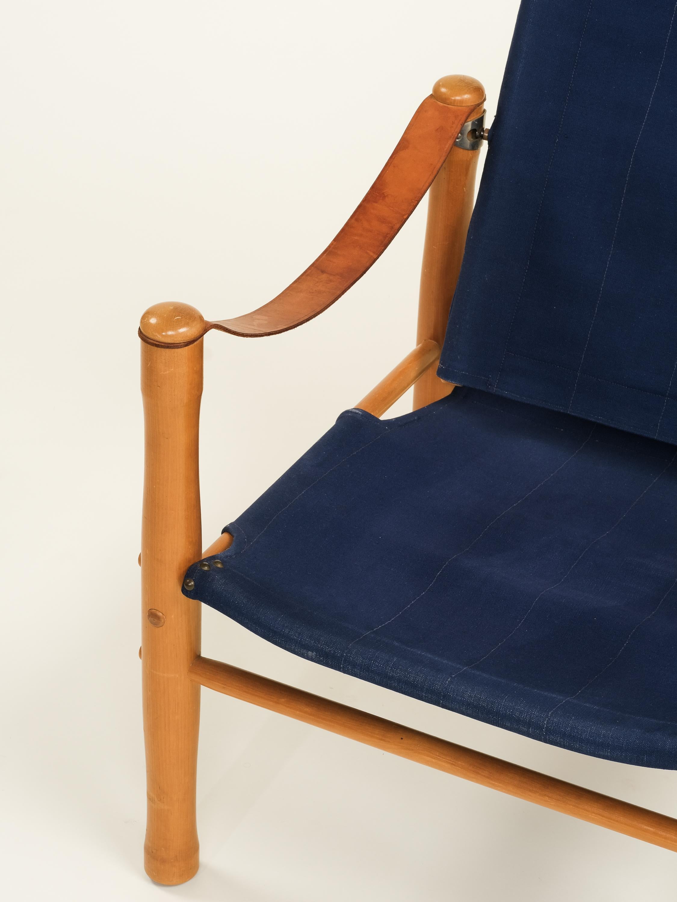 Sillón Safari 'Trivia' de Elias Svedberg para Nordiska Kompaniet, años 50 en Bueno estado para la venta en Karis, Nyland