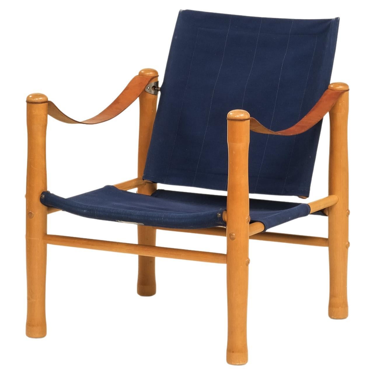 'Trivia' Safari Armchair by Elias Svedberg for Nordiska Kompaniet, 1950s