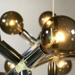 Trix and Robert Haussmann Molecule Atomic Age Chandelier for Swiss International