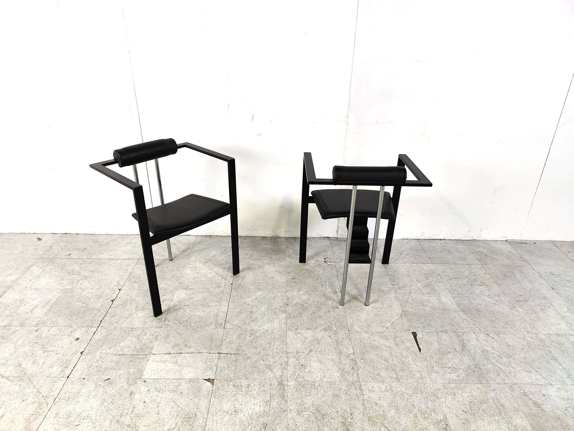 Late 20th Century Trix Dining Chairs by Karl Friedrich Förster for KFF, 1980s, Set of 4 