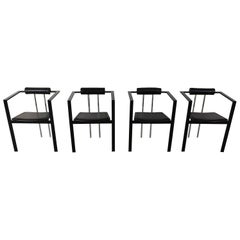 Trix Dining Chairs by Karl Friedrich Förster for KFF, 1980s, Set of 4