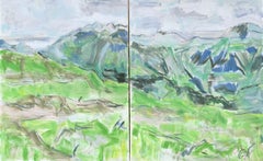 Colorado (diptych), Painting, Oil on Canvas